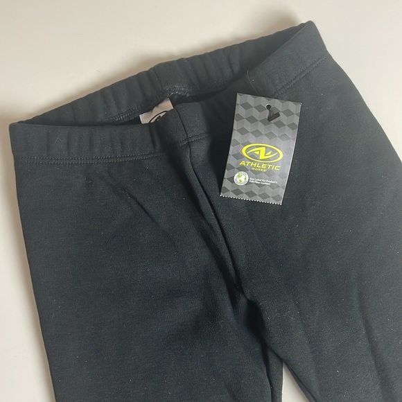 Kids Athletic Works Black Leggings- size 6X - Picture 4 of 10